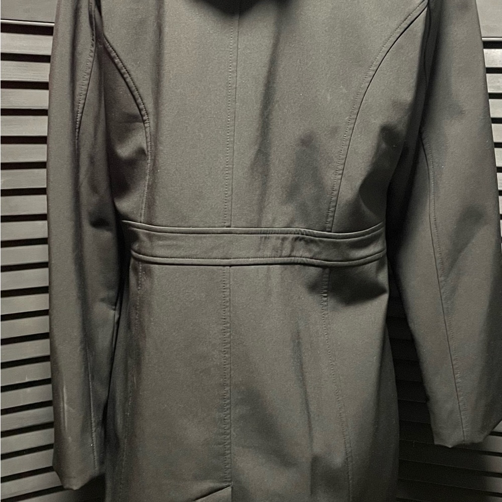 Ralph‎ Lauren Black Trench Coat - Picture 5 of 10